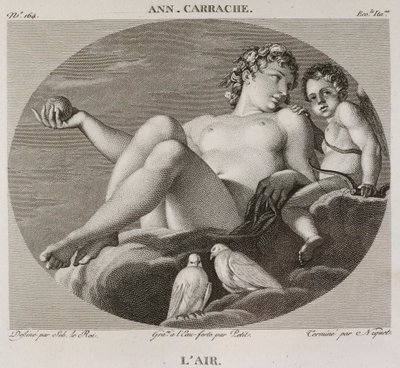 Denis-Sébastien Leroy, Petit a Niquet - Vzduch, podle Annibale Carrache - 1802-1815 od Denis Sebastien Leroy