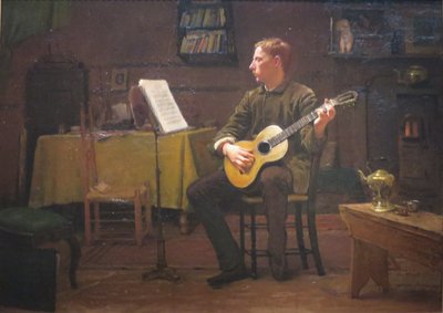 Bohemian by Dennis Miller Bunker, 1885 od Dennis Miller Bunker