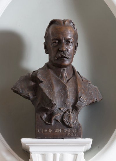 Socha Charlese Harrisona Townsenda od Derwent F. Wood