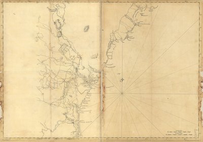 (Pobřeží Nové Anglie od Cape Elizabeth, Me. po Newburyport, Mass. LOC 77693969 od Joseph F. W. Des Barres