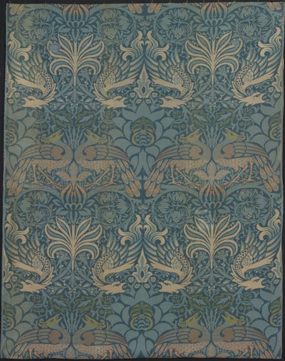 Panel s názvem Peacock and Dragon od Designed by William Morris