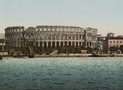 Arena del Mare, Pola, cca 1900 (fotomechanický tisk) od Detroit Publishing Co.