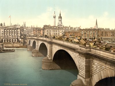 London Bridge, cca 1890-1900 od Detroit Publishing Co.