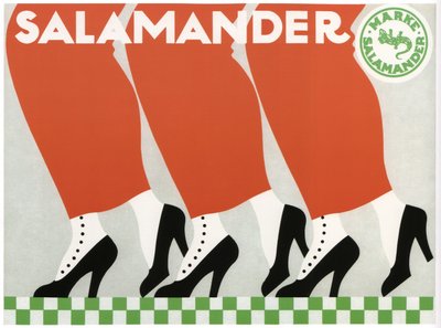 Boty Salamander, 1912 od Deutsch