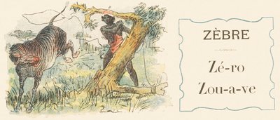 Z: Zebra, nula, zouave od Devambez Devambez
