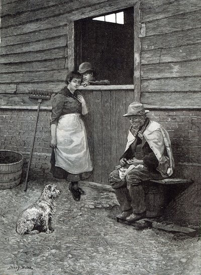 Očekávání, z „Hodiny volného času“, 1888 od Dewey Bates