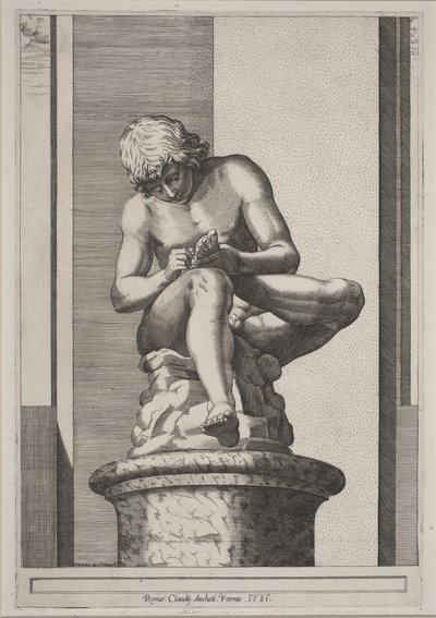 Ach Spinario od Diana Scultori