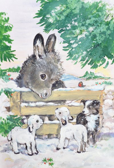 Farmyard Friends, 1996 (wc) od Diane Matthes