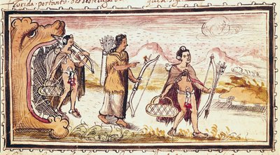 Lov, 1579 od Diego Duran