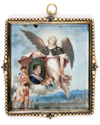 Alegorie Fernanda VII od Diego José Monroy y Aguilera