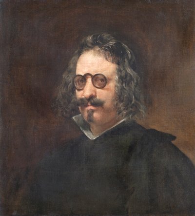 Francisco Gomez de Quevedo y Villegas od Diego Rodriguez de Silva (studio of) Velazquez