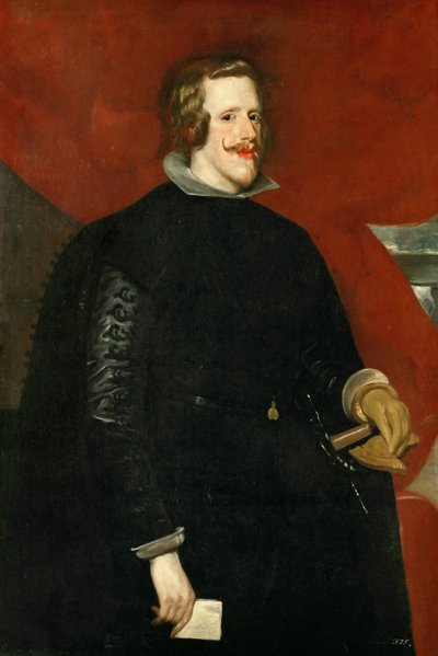 Baroko: Portrét Filipa IV. Španělského par Velazquez, Diego (1599-1660) od Diego Velázquez