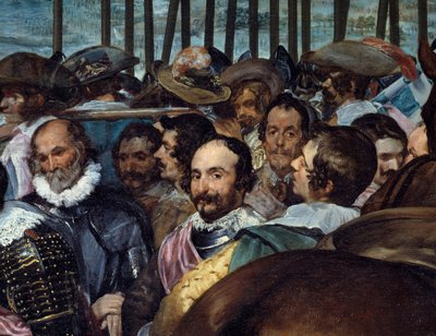 Breda se vzdává. Na konci obléhání Bredy od Diego Velázquez