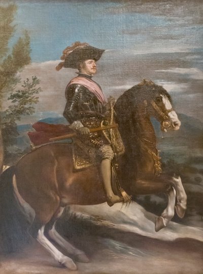Jezdecký portrét Filipa IV od Diego Velázquez