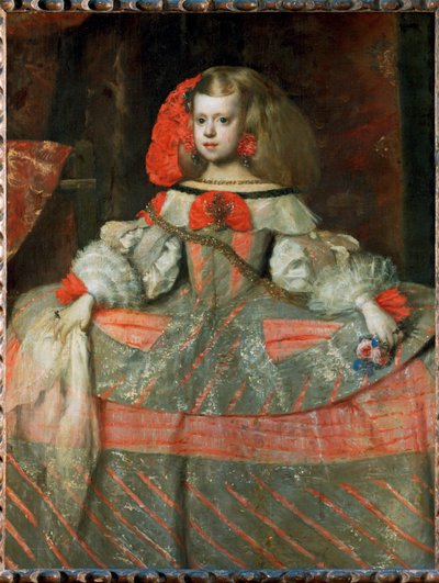 Infantka Margarita Teresa (malba na plátně) od Diego Rodriguez de Silva y Velazquez