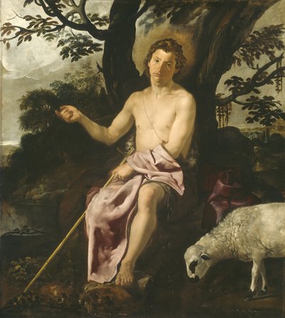 Svatý Jan Křtitel v poušti, kolem roku 1622 od Diego Velázquez