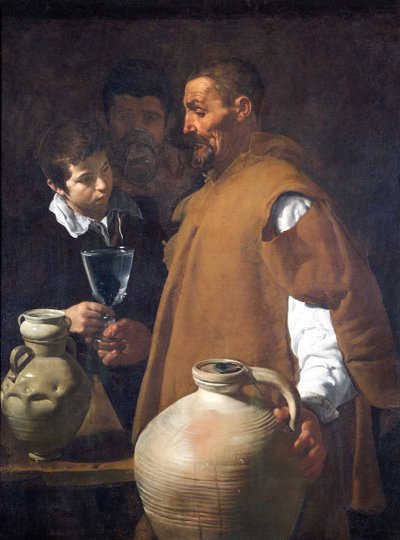 The Waterseller of Seville, c.1620 (olej na plátně) od Diego Velázquez