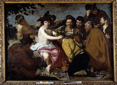 Obraz Bakchův triumf aneb „Opilci“ od Diega Rodrigueze de Silva y Velasqueze od Diego Velázquez