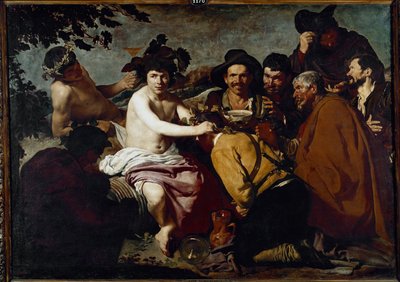 Triumf Bakcha nebo opilců (olej na plátně od Diego Velázquez