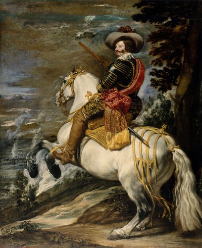 Don Gaspar de Guzman, hrabě vévoda z Olivares, kolem roku 1635 od Diego Velázquez