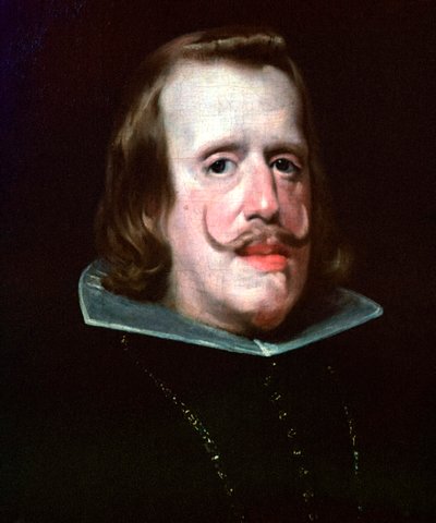 Obraz španělského krále Filipa IV., 16. století. od Diego Velasquez