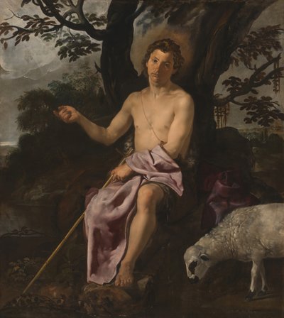 Saint John the Baptist in the Wilderness, ca. 1622. od Diego Velasquez