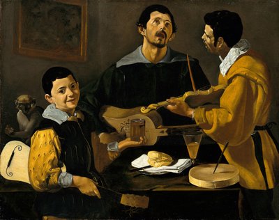 Tři hudebníci  od Diego Velázquez