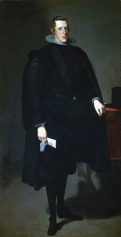 Filip IV., španělský král, c1626 od Diego Velázquez
