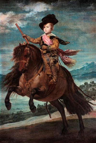 Princ Baltasar Carlos na koni, 1635-36. od Diego Velázquez