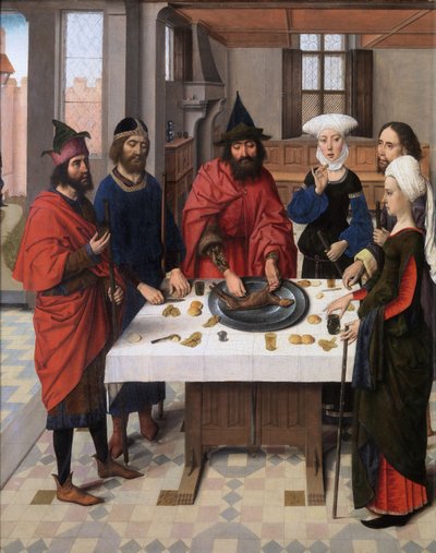 Svátek Pesach od Dieric Bouts