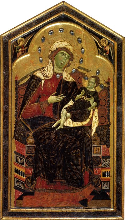 Madonna a dítě, asi 1262 od Dietisalvi di Speme