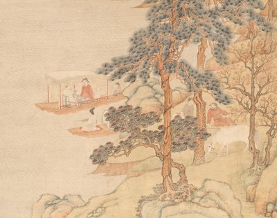 Píseň loutny, 1585. od Ding Yunpeng
