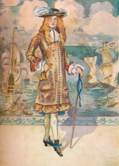Muž doby Karla II., 1907 od Dion Clayton Calthrop
