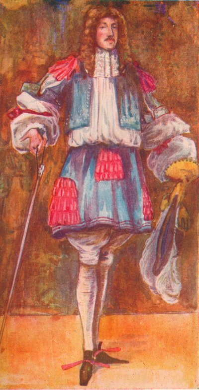Muž doby Karla II., 1907 od Dion Clayton Calthrop