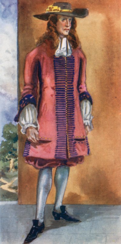 Muž doby Jakuba II. 1685-1689 od Dion Clayton Calthrop