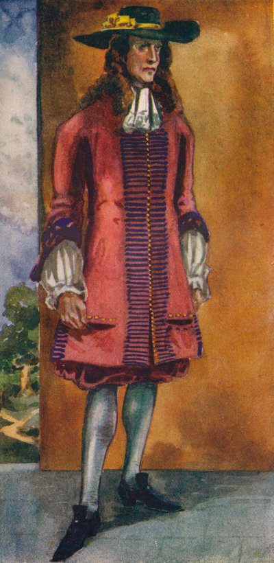 Muž doby Jakuba II., 1907 od Dion Clayton Calthrop