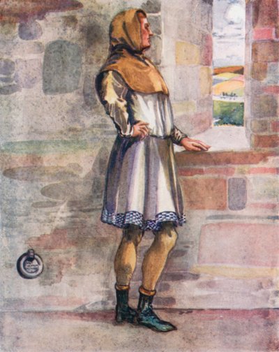 Muž doby Richarda I. 1189-1199 od Dion Clayton Calthrop