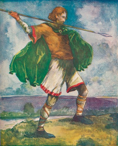 Muž doby Viléma II., 1907 od Dion Clayton Calthrop