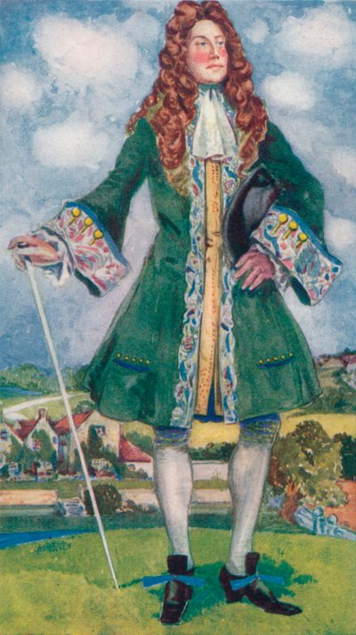 Muž doby Williama a Marie, 1907 od Dion Clayton Calthrop