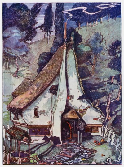 Čarodějnická chýše od Dion Clayton Calthrop