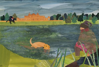 Badminton (koláž) od Dione Verulam