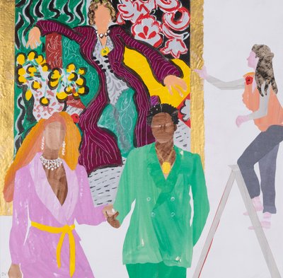 Glamour, 2020 (koláž) od Dione Verulam