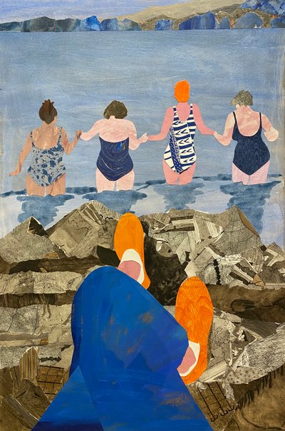 Babičky (koláž) od Dione Verulam