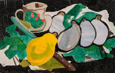 Pocta Braquovi (koláž) od Dione Verulam