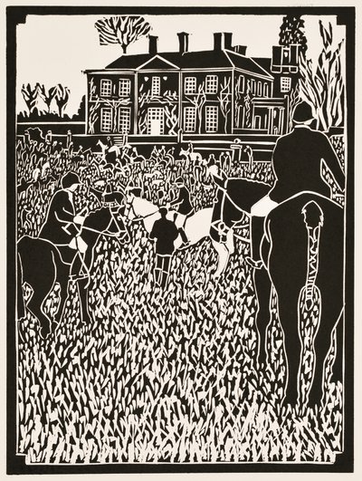 Měsíce v roce: 2012 (linoryt) od Dione Verulam