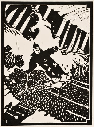 Měsíce v roce: (linoryt) od Dione Verulam