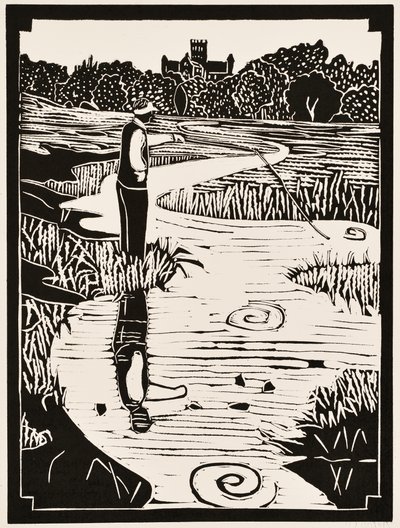 Měsíce v roce: 2012 (linoryt) od Dione Verulam