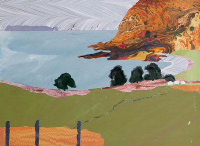 Mull, říjnové světlo (koláž) od Dione Verulam