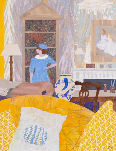 Mám jít ven (koláž) od Dione Verulam