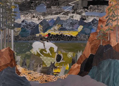 Valkýry se scházejí, Wagnerův Prstenový cyklus (koláž) od Dione Verulam